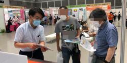 安心ひつじαを展示いたしております